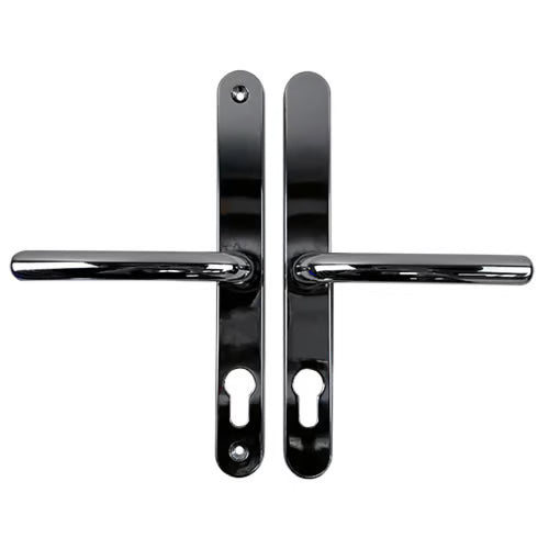 Farnham Lever Lever UPVC Multipoint Door Handles - Without Snib 68mm PZ Sprung 215mm Screw Centres