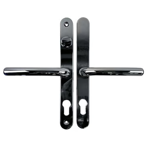 Farnham Lever Lever UPVC Multipoint Door Handles - With Snib 68mm PZ Sprung 215mm Screw Centres
