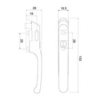 Craftsman Locking Casement Window Handles