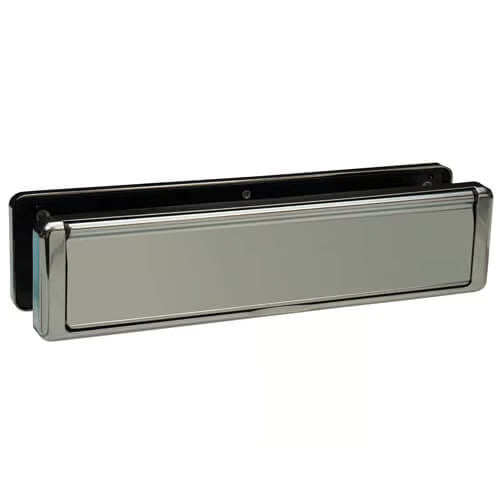 Mail 12" Telescopic Letterplate for UPVC Doors - 40-80mm