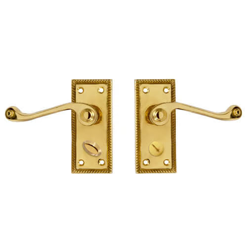 Georgian Lever On Plate Furniture
