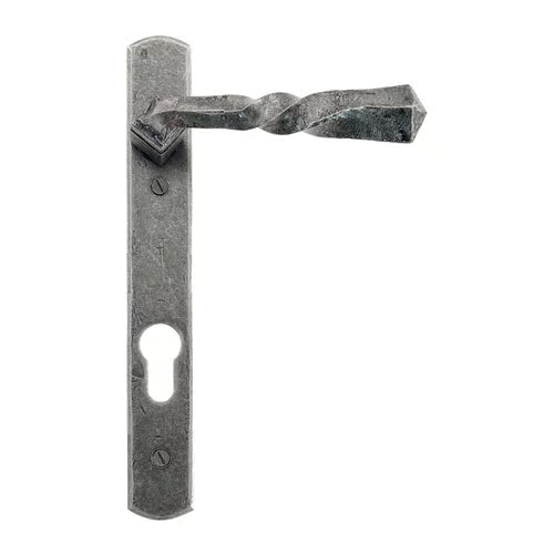Narrow Lever/Lever Multipoint Door Handles - 92mm PZ 123mm Screw Centres (LEAD TIME: 2-3 DAYS)