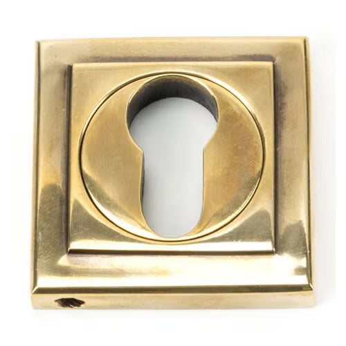 Round Euro Escutcheon - Square (LEAD TIME: 2-3 DAYS)