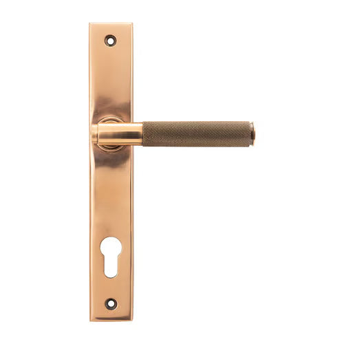 Brompton Lever/Lever Multipoint Door Handles - 92mm PZ Sprung 212mm Screw Centres (LEAD TIME: 2-3 DAYS)
