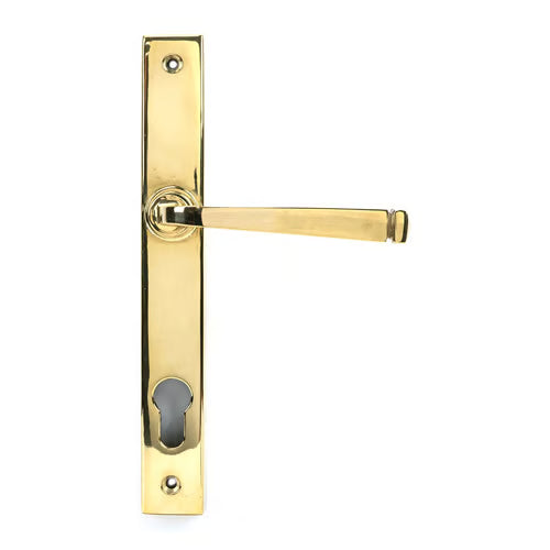 Avon Slim Lever/Lever Multipoint Door Handles - 92mm PZ Sprung 212mm Screw Centres (LEAD TIME: 2-3 DAYS)