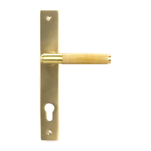 Brompton Lever/Lever Multipoint Door Handles - 92mm PZ Sprung 212mm Screw Centres (LEAD TIME: 2-3 DAYS)