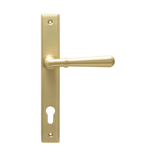 Newbury Lever/Lever Multipoint Door Handles - 92mm PZ Sprung 212mm Screw Centres (LEAD TIME: 2-3 DAYS)