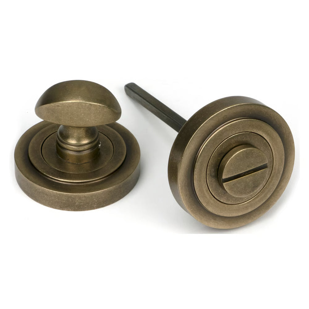 Concealed Round Thumbturn - Art Deco (LEAD TIME: 2-3 DAYS)
