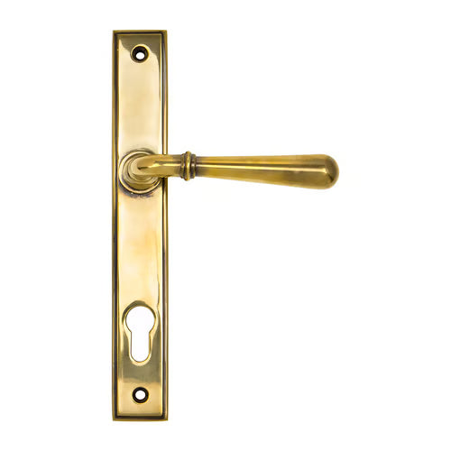 Newbury Lever/Lever Multipoint Door Handles - 92mm PZ Sprung 212mm Screw Centres (LEAD TIME: 2-3 DAYS)