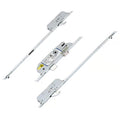 Latch Deadbolt 2 Rollers 2 Hooks Key Wind Operated Multipoint Door Lock