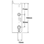 Passive Genuine Multipoint Gearbox - Lift Lever