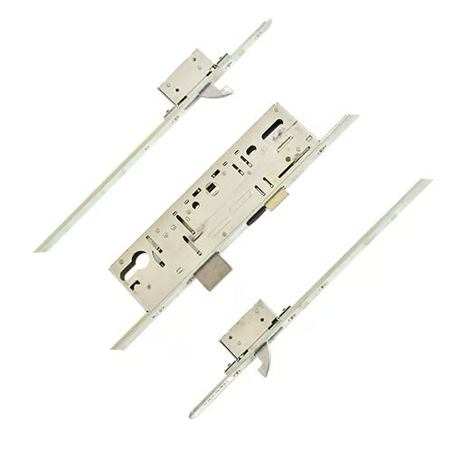 Crimebeater Latch Deadbolt 2 Hooks 20mm Radius Faceplate Split Spindle Multipoint Door Lock