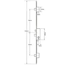 Fullex Key Wind Latch 3 Deadbolts Multipoint Door Lock