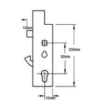 XL Genuine Multipoint Gearbox - Lift Lever