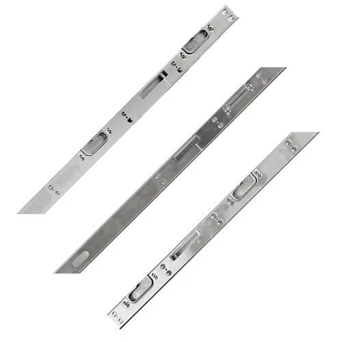 XL UPVC Full Length Keep - Latch, 3 Hook, 4 Roller, 2 Anti Lift Bolts