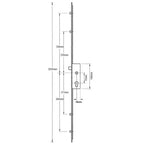 Ferco Latch 4 Rollers Lift Lever Multipoint Door Lock