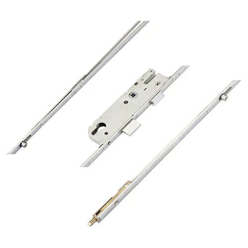 Europa Latch Deadbolt 2 Rollers Bottom Shootbolt Lift Lever Multipoint Door Lock