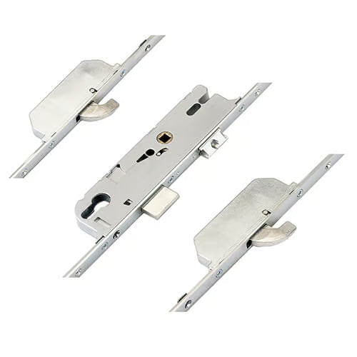 uropa Latch Deadbolt 2 Hooks Split Spindle Multipoint Door Lock
