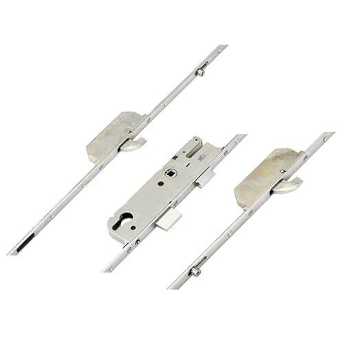 Europa Latch Deadbolt 2 Hooks 2 Outboard Rollers Split Spindle Multipoint Door Lock