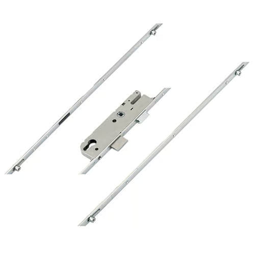 Europa Latch Deadbolt 4 Rollers Split Spindle Multipoint Door Lock