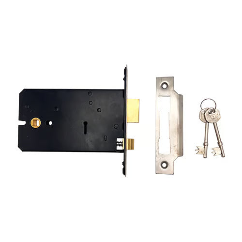 G3011/G3012 3 Lever Horizontal Mortice Sashlock