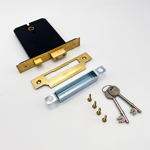 G5011/G5012 Horizontal Non British Standard 5 Lever Mortice Sashlock