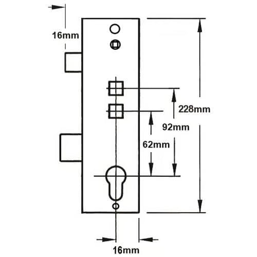 Multipoint Gearbox - Lift Lever or Double Spindle