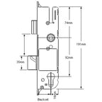 New Style Genuine Multipoint Gearbox - Lift Lever