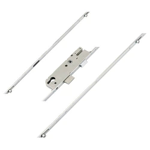 Europa Compact Latch Deadbolt 4 Rollers Lift Lever Multipoint Door Lock