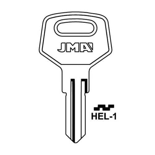 HEL-1 Cylinder Key Blank