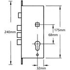 Genuine Multipoint Gearbox - Key Wind