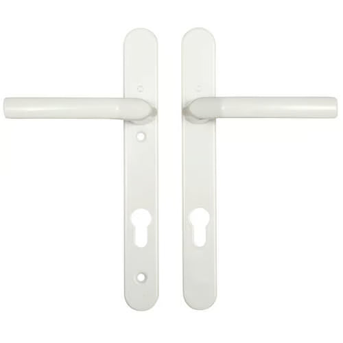 Birmingham Lever Lever UPVC Multipoint Door Handles - 92mm PZ Sprung 122mm Screw Centres