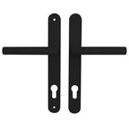 Birmingham Sprung Lever Lever UPVC Multipoint Door Handles - 92mm PZ 215mm Screw Centres