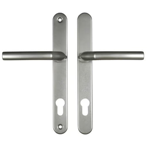Birmingham Sprung Lever Lever UPVC Multipoint Door Handles - 92mm PZ 215mm Screw Centres