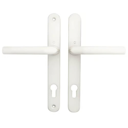 Birmingham Sprung Lever Lever UPVC Multipoint Door Handles - 92mm PZ 215mm Screw Centres