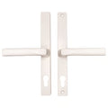 London Lever Lever UPVC Multipoint Door Handles - 70mm PZ Unsprung 215mm Screw Centres