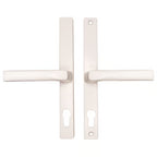 London Lever Lever UPVC Multipoint Door Handles - 70mm PZ Unsprung 215mm Screw Centres