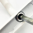 London Lever Lever UPVC Multipoint Door Handles - 70mm PZ Unsprung 215mm Screw Centres