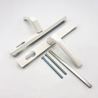 London Lever Lever UPVC Multipoint Door Handles - 70mm PZ Unsprung 215mm Screw Centres