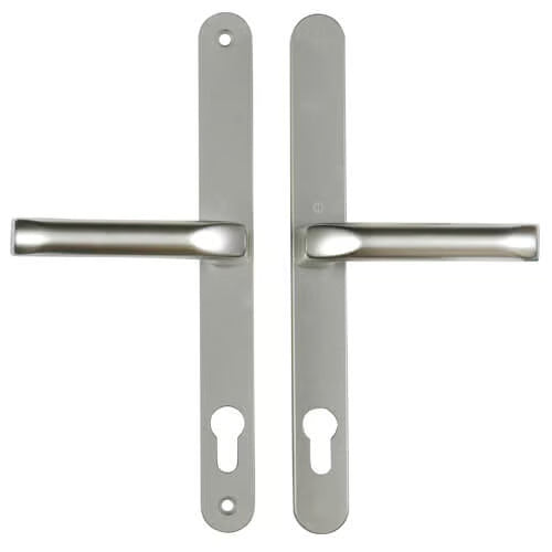 London Lever Lever UPVC Multipoint Door Handles - 92mm PZ Sprung 240mm Screw Centres