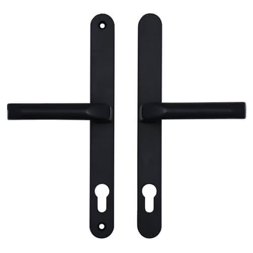 London Lever Lever UPVC Multipoint Door Handles - 92mm PZ Sprung 240mm Screw Centres