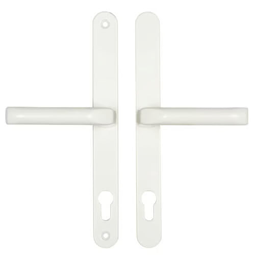 London Lever Lever UPVC Multipoint Door Handles - 92mm PZ Sprung 240mm Screw Centres