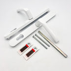 London Lever Lever UPVC Multipoint Door Handles - 92mm PZ Sprung 240mm Screw Centres