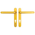Paris Extended Lever Lever UPVC Multipoint Door Handles - 92mm PZ Unsprung 122mm Screw Centres