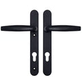 Atlanta Lever Lever UPVC Multipoint Door Handles - 92mm PZ Sprung 122mm Screw Centres