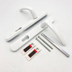 Atlanta Lever Lever UPVC Multipoint Door Handles - 92mm PZ Sprung 122mm Screw Centres