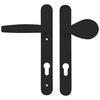 Atlanta Lever Moveable Pad UPVC Multipoint Door Handles - 92mm PZ Sprung 122mm Screw Centres