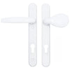 Atlanta Lever Moveable Pad UPVC Multipoint Door Handles - 92mm PZ Sprung 122mm Screw Centres