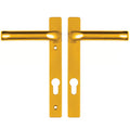 London Lever Lever UPVC Multipoint Door Handles - 92mm PZ Unsprung 122mm Screw Centres