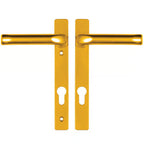 London Lever Lever UPVC Multipoint Door Handles - 92mm PZ Unsprung 122mm Screw Centres